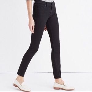 Madewell Black Skinny Skinny Jeans